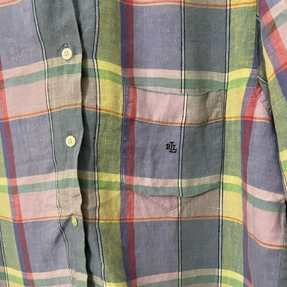 Lauren Ralph Lauren long sleeve button down - Picture 3 of 5